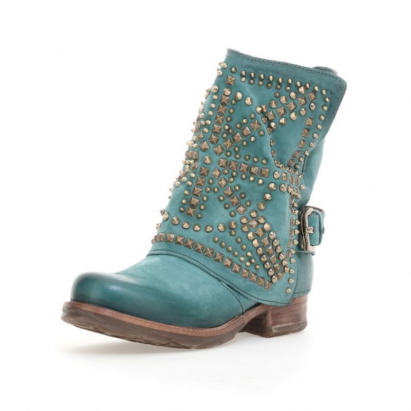 A.S.98 Shana Ankle boots Dame Grønn | NO-BQYAIX218