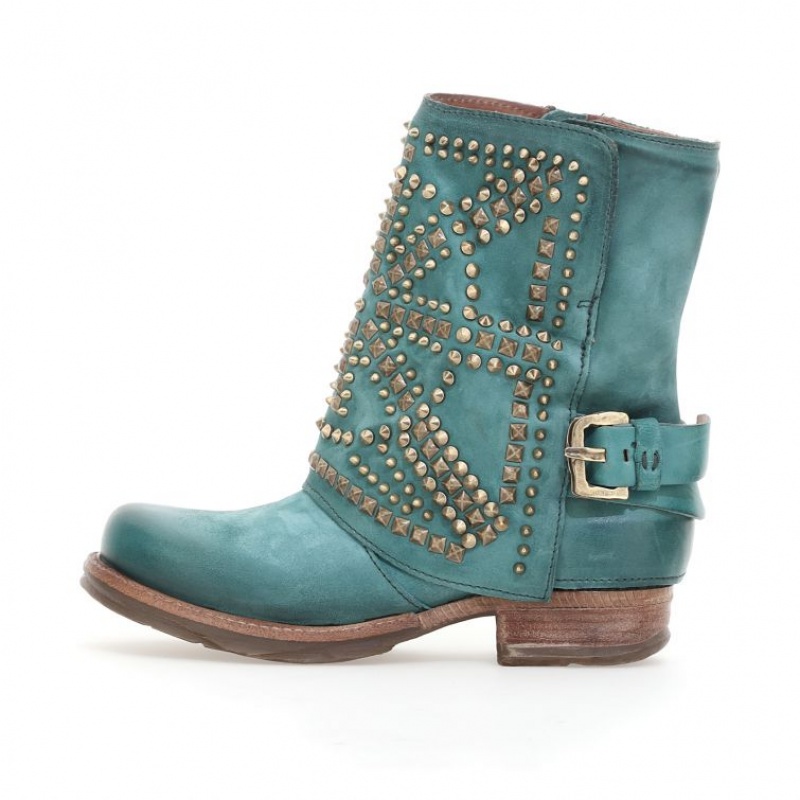 A.S.98 Shana Ankle boots Dame Grønn | NO-BQYAIX218