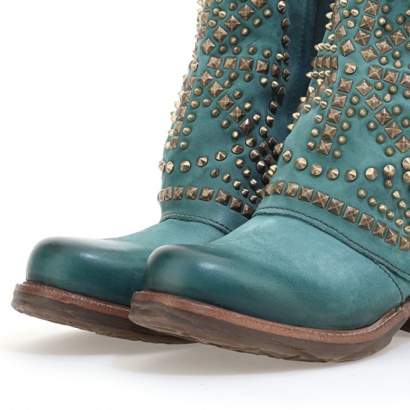 A.S.98 Shana Ankle boots Dame Grønn | NO-BQYAIX218