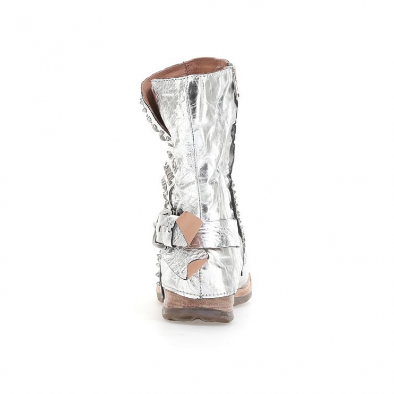 A.S.98 Shana Ankle boots Dame Sølv | NO-YBFKXN917