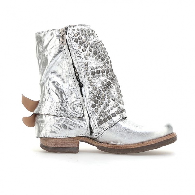 A.S.98 Shana Ankle boots Dame Sølv | NO-YBFKXN917