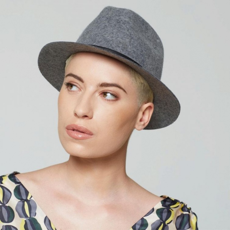 A.S.98 Sheryl hats Dame Grå | NO-VUYQOE125