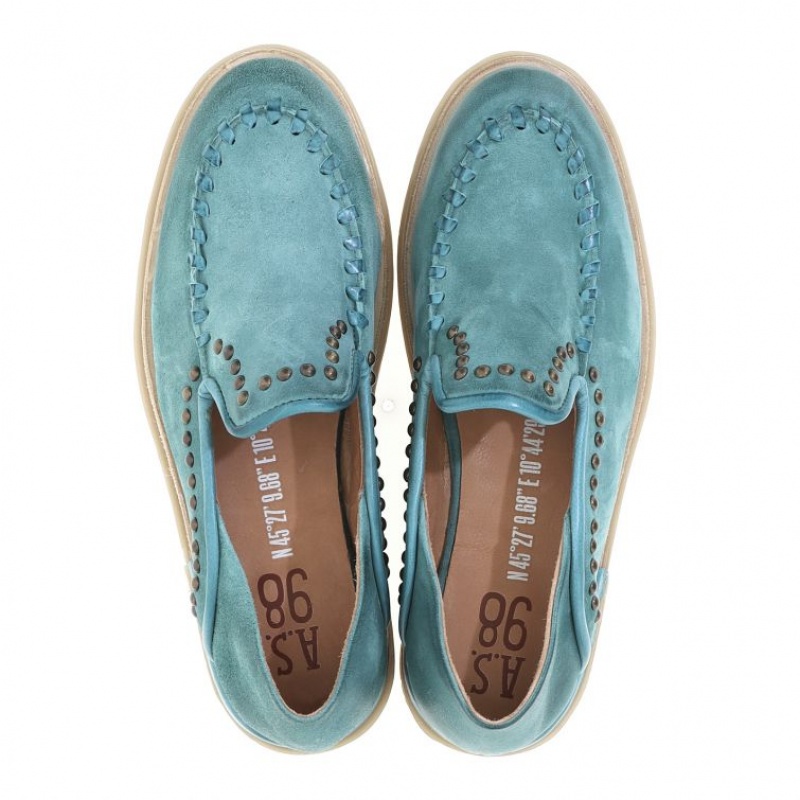 A.S.98 Tami flat shoes Dame Grønn | NO-YDRGWI640