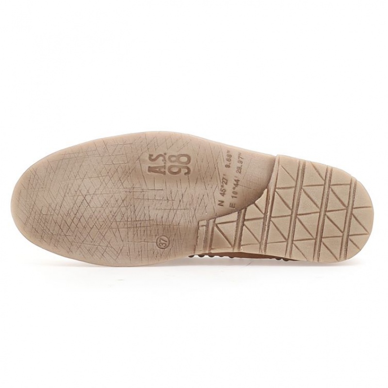 A.S.98 Tami flat shoes Dame Khaki | NO-BFCJSM172
