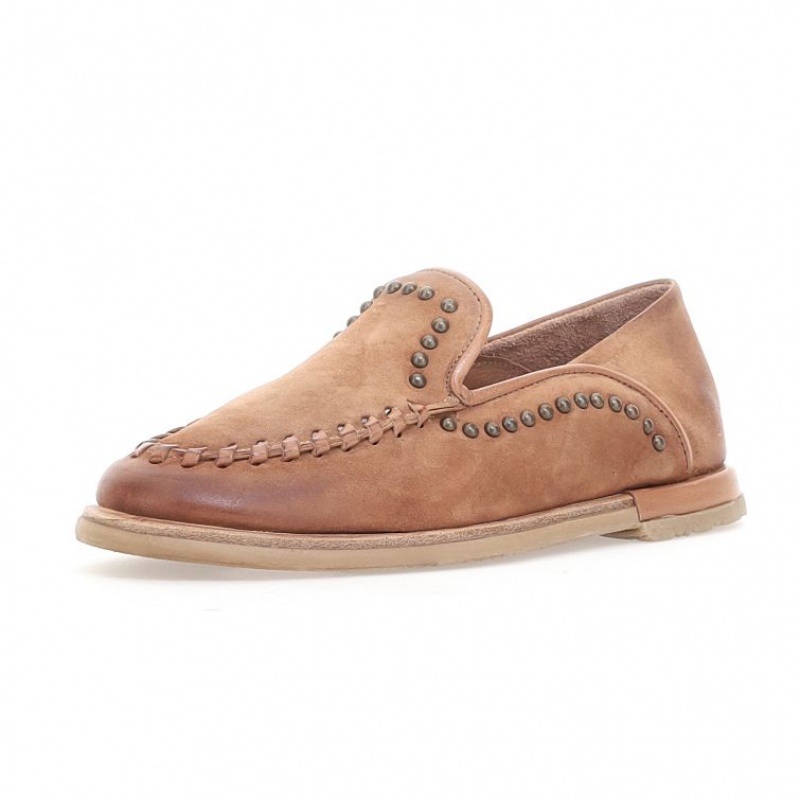 A.S.98 Tami flat shoes Dame Khaki | NO-BFCJSM172