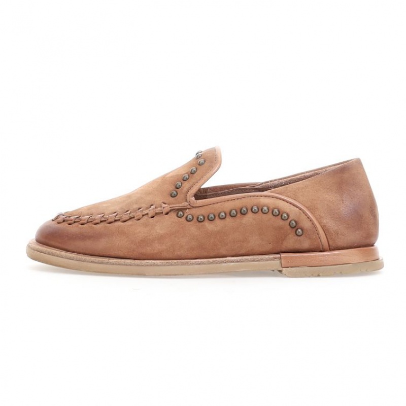 A.S.98 Tami flat shoes Dame Khaki | NO-BFCJSM172