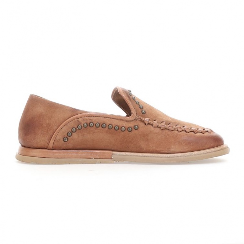 A.S.98 Tami flat shoes Dame Khaki | NO-BFCJSM172
