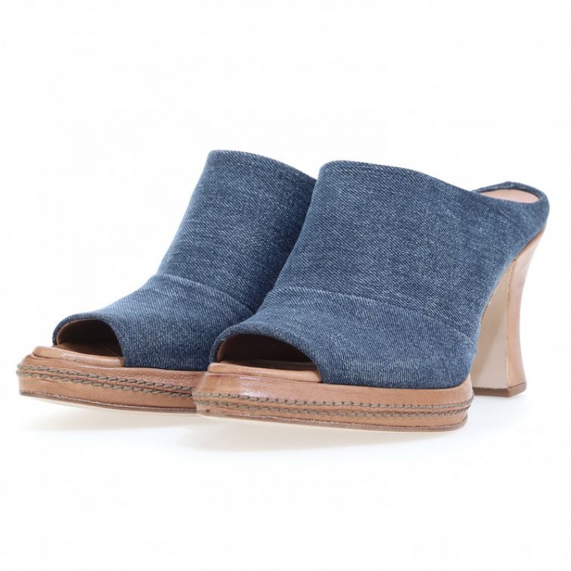 A.S.98 Vannie Mules Dame Blå | NO-VQSHBU632