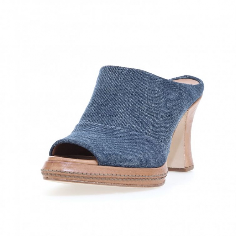 A.S.98 Vannie Mules Dame Blå | NO-VQSHBU632