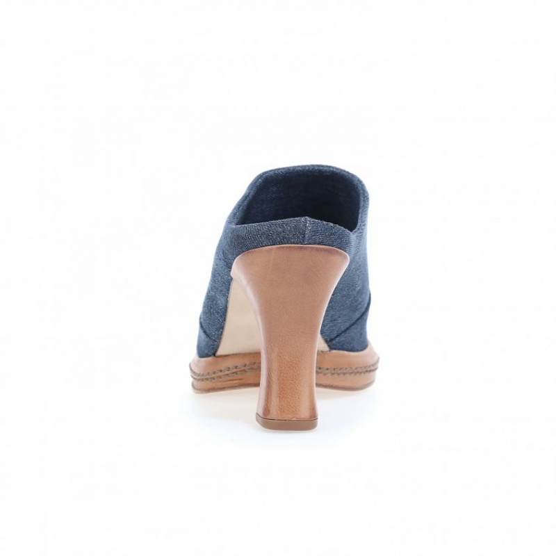 A.S.98 Vannie Mules Dame Blå | NO-VQSHBU632