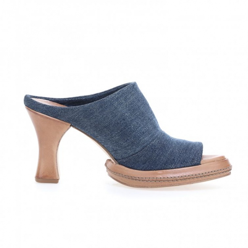 A.S.98 Vannie Mules Dame Blå | NO-VQSHBU632