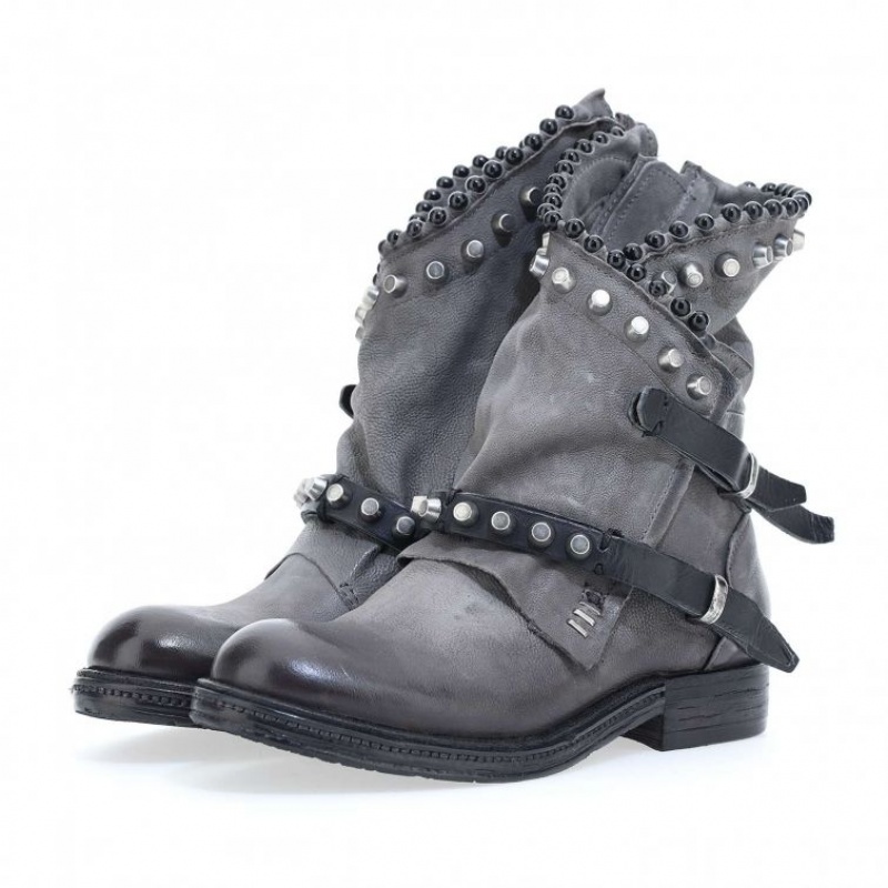 A.S.98 Verti 207239 Ankle boots Dame Grå | NO-PCROHI367