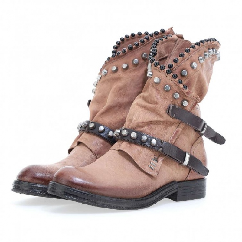A.S.98 Verti 207239 Ankle boots Dame Khaki | NO-YTLIOV927