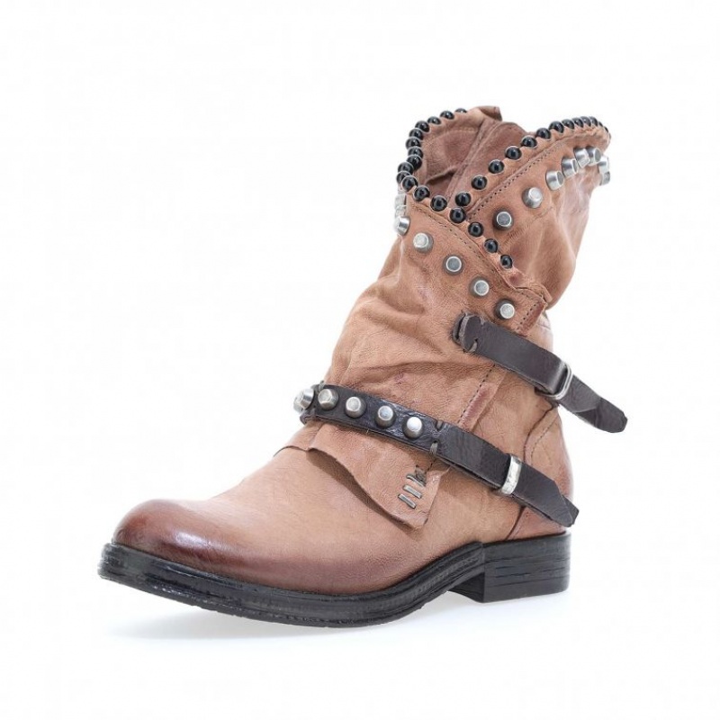 A.S.98 Verti 207239 Ankle boots Dame Khaki | NO-YTLIOV927