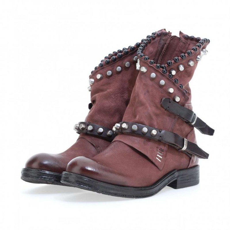 A.S.98 Verti 207239 Ankle boots Dame Rød | NO-GOHBSD453