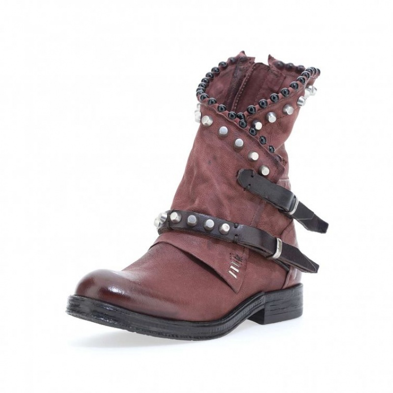 A.S.98 Verti 207239 Ankle boots Dame Rød | NO-GOHBSD453
