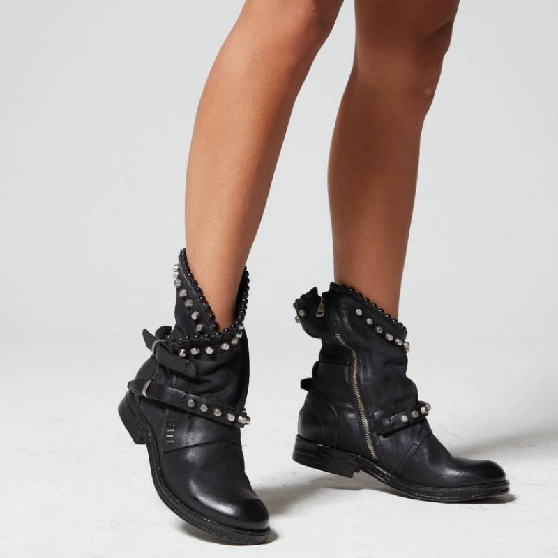 A.S.98 Verti 207239 Ankle boots Dame Svarte | NO-BGWVXJ861