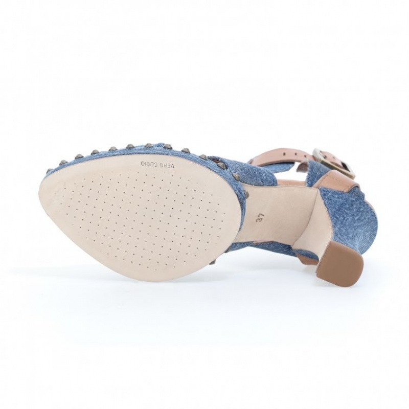 A.S.98 Voni Sandaler Dame Blå | NO-FVGUWB067