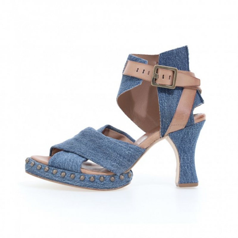 A.S.98 Voni Sandaler Dame Blå | NO-FVGUWB067
