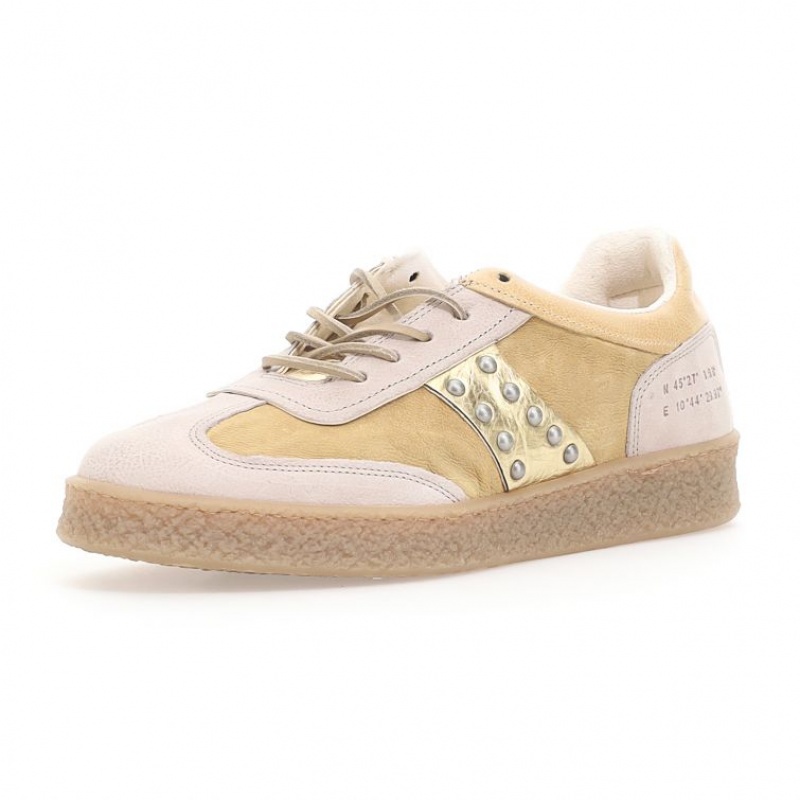A.S.98 Waldo Sneakers Herre Gul | NO-ANDLSU832