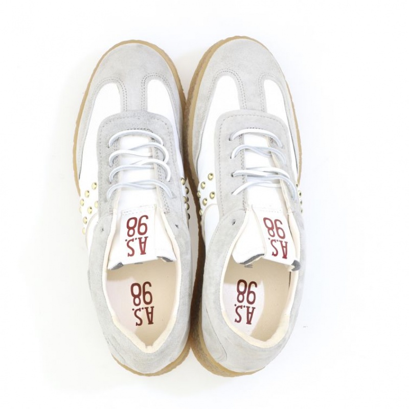 A.S.98 Waldo Sneakers Herre Hvite | NO-PRGUMZ239
