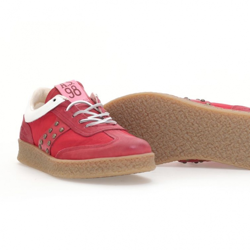 A.S.98 Waldo Sneakers Herre Rød | NO-PCYGQE963