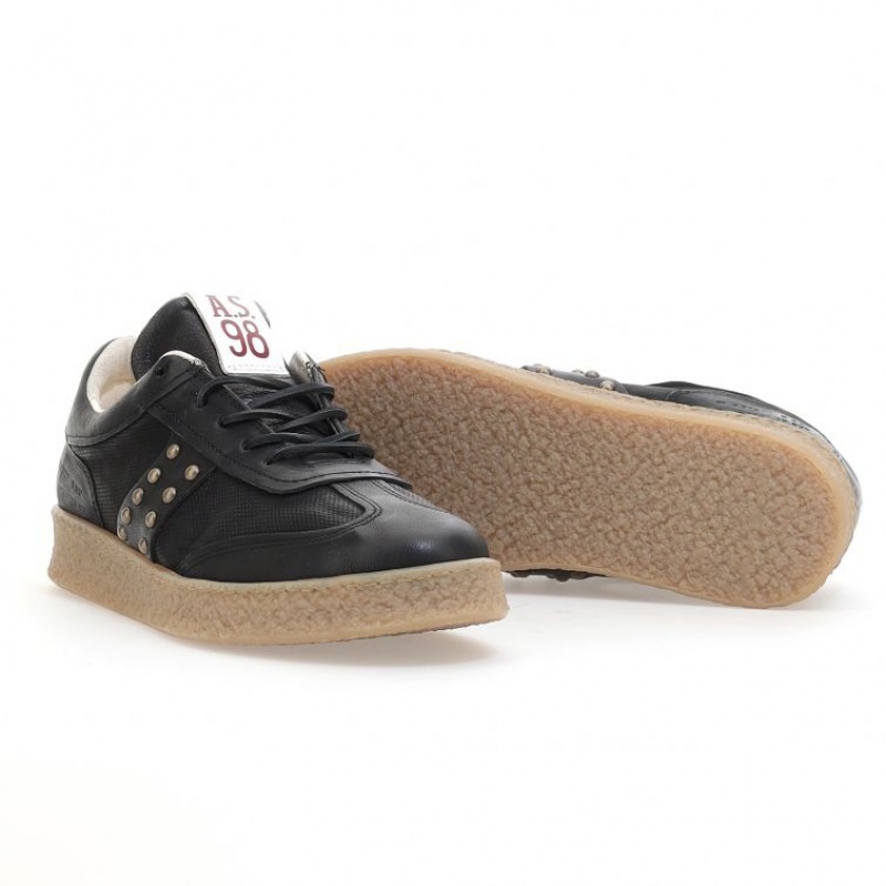 A.S.98 Waldo Sneakers Herre Svarte | NO-SOKTDC203