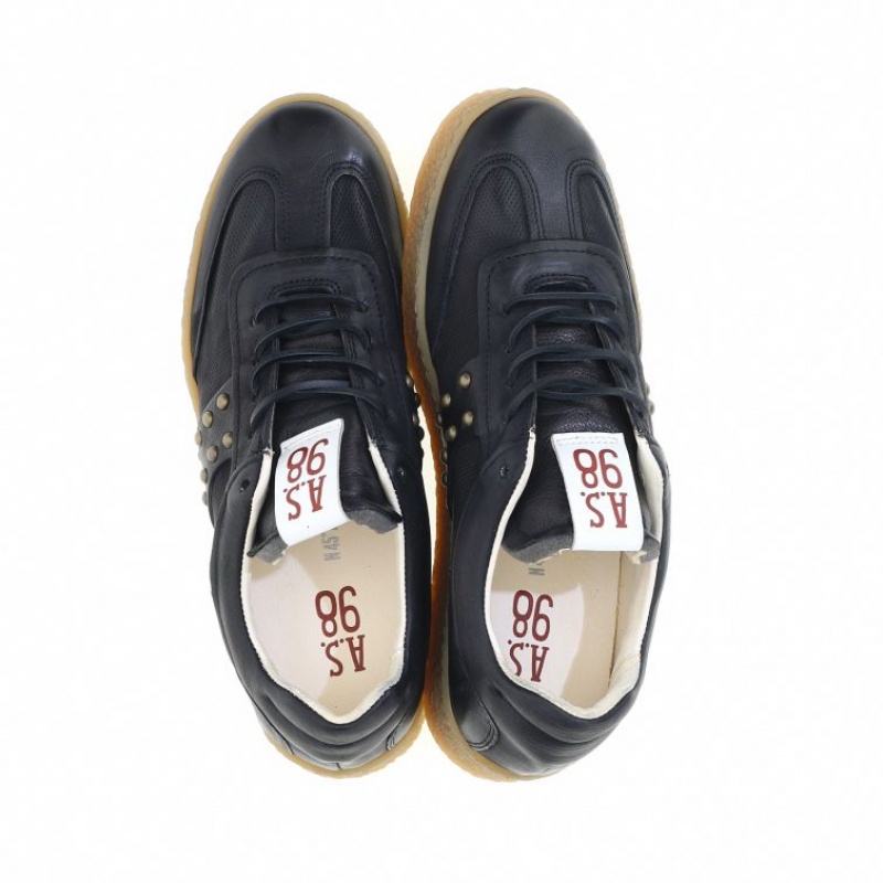 A.S.98 Waldo Sneakers Herre Svarte | NO-SOKTDC203