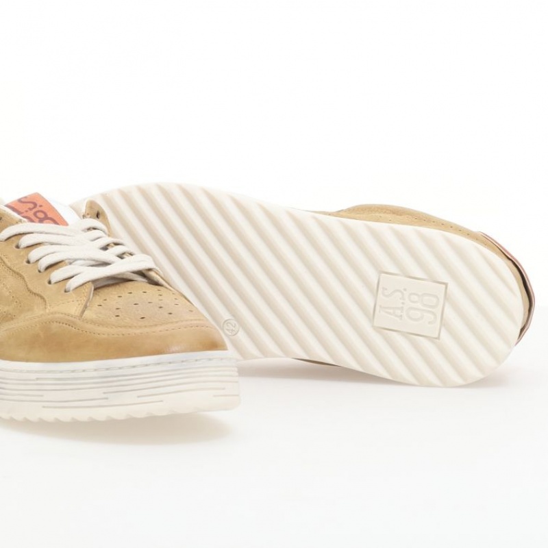 A.S.98 Yorik Sneakers Herre Khaki | NO-KUMBFG905