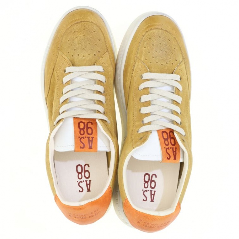 A.S.98 Yorik Sneakers Herre Khaki | NO-KUMBFG905