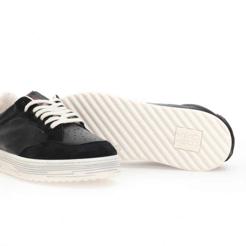 A.S.98 Yorik Sneakers Herre Svarte | NO-YPCUWM345