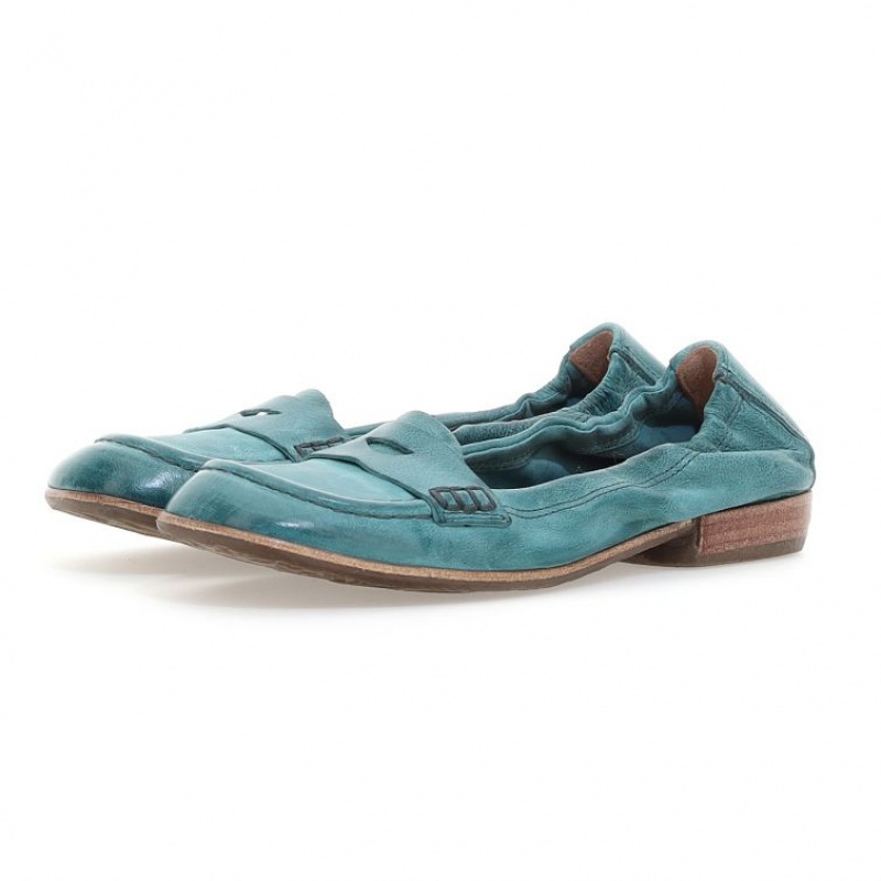 A.S.98 Zavia flat shoes Dame Grønn | NO-ROACEU128