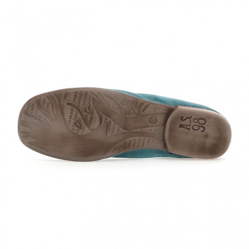 A.S.98 Zavia flat shoes Dame Grønn | NO-ROACEU128