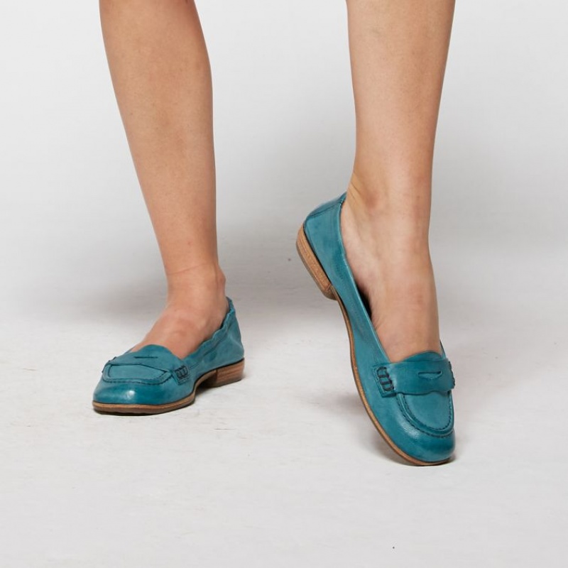 A.S.98 Zavia flat shoes Dame Grønn | NO-ROACEU128