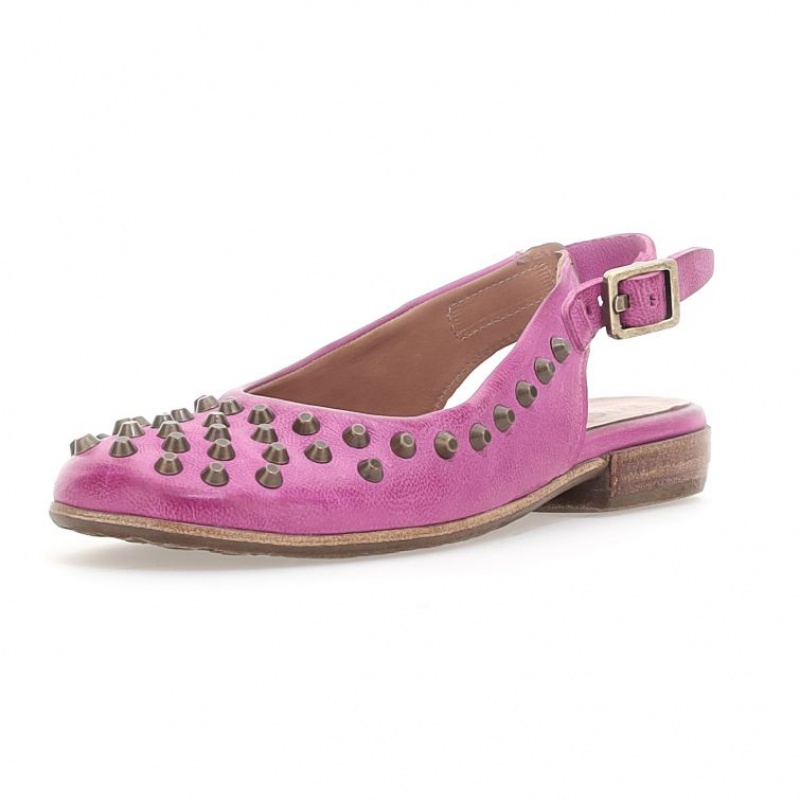 A.S.98 Zola flat shoes Dame Fuchsia | NO-QYFHJC519