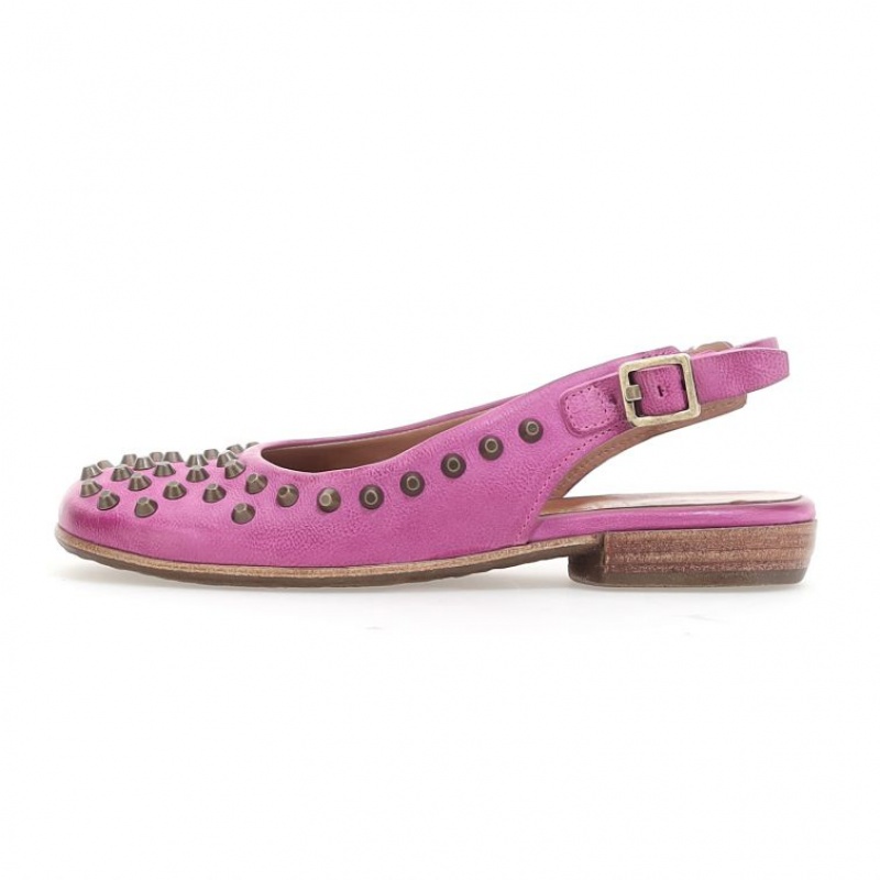 A.S.98 Zola flat shoes Dame Fuchsia | NO-QYFHJC519