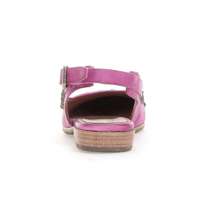 A.S.98 Zola flat shoes Dame Fuchsia | NO-QYFHJC519