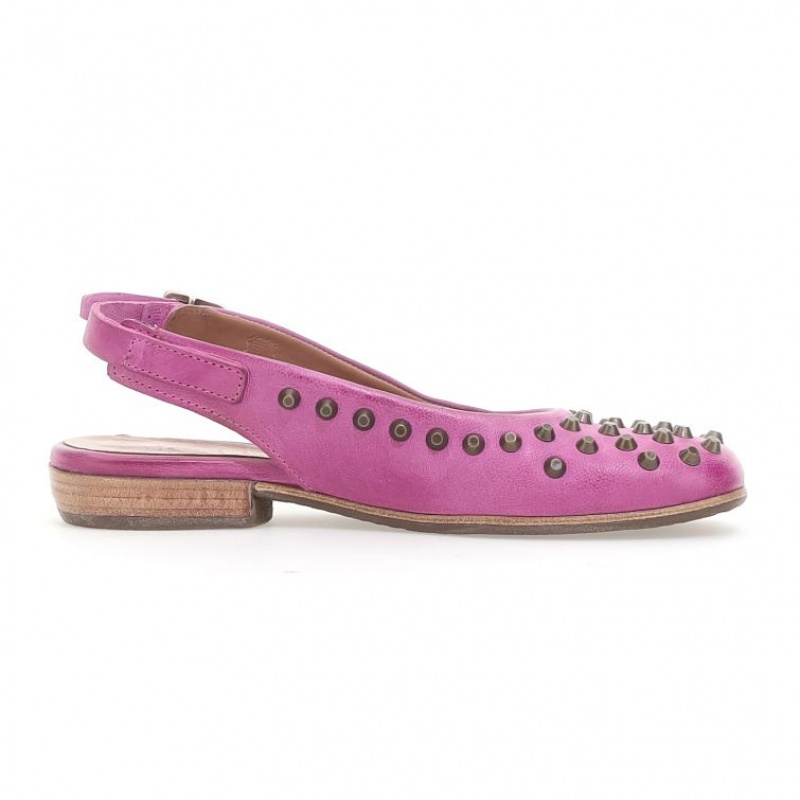 A.S.98 Zola flat shoes Dame Fuchsia | NO-QYFHJC519