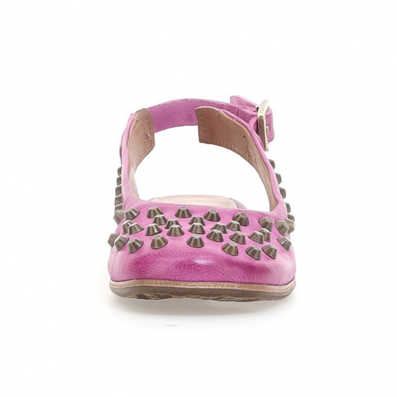 A.S.98 Zola flat shoes Dame Fuchsia | NO-QYFHJC519