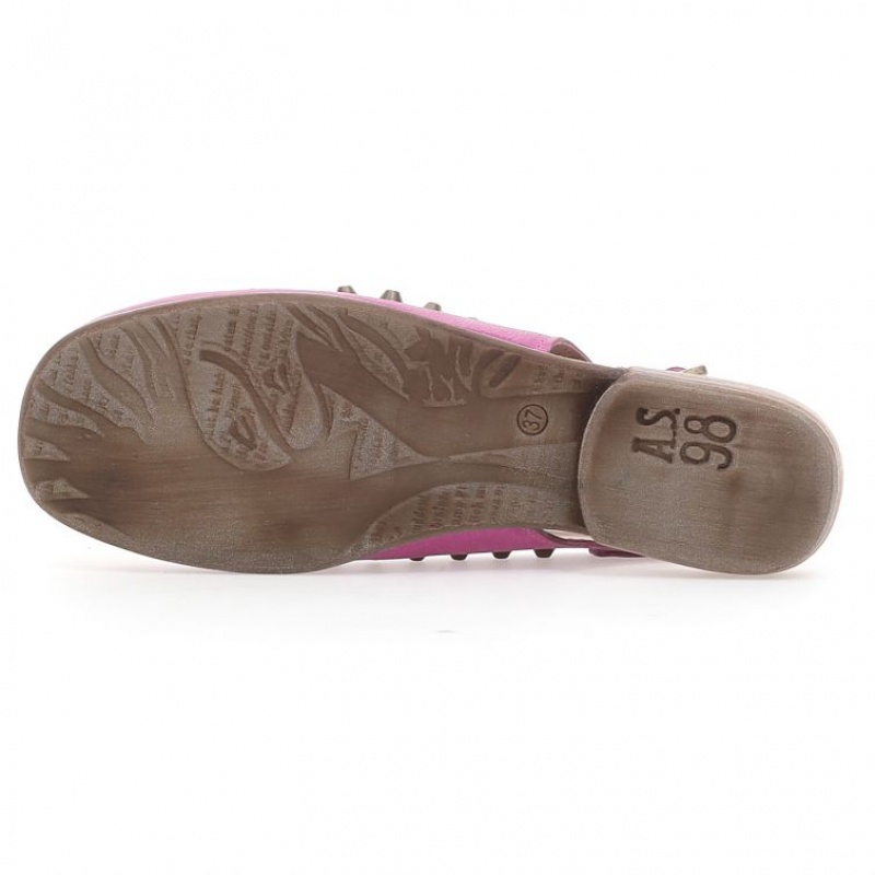A.S.98 Zola flat shoes Dame Fuchsia | NO-QYFHJC519