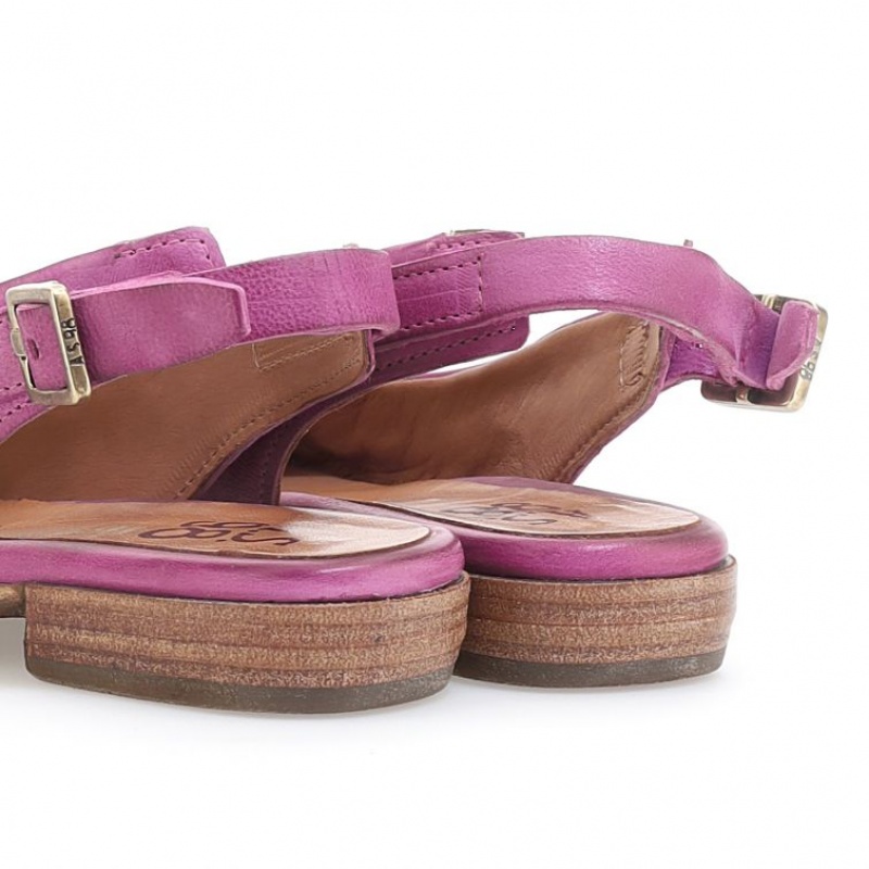 A.S.98 Zola flat shoes Dame Fuchsia | NO-QYFHJC519