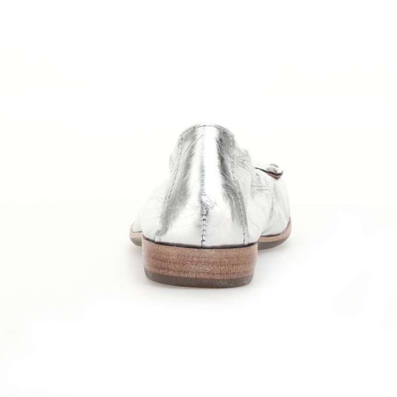 A.S.98 Zula flat shoes Dame Sølv | NO-JMAEQN524